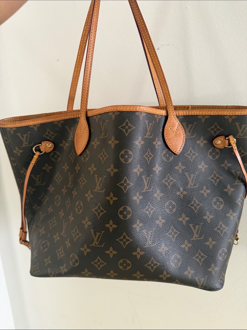 Vintage Louis Vuitton neverfull GM brown Monogram Canvas Tote large preowned - Picture 15 of 17